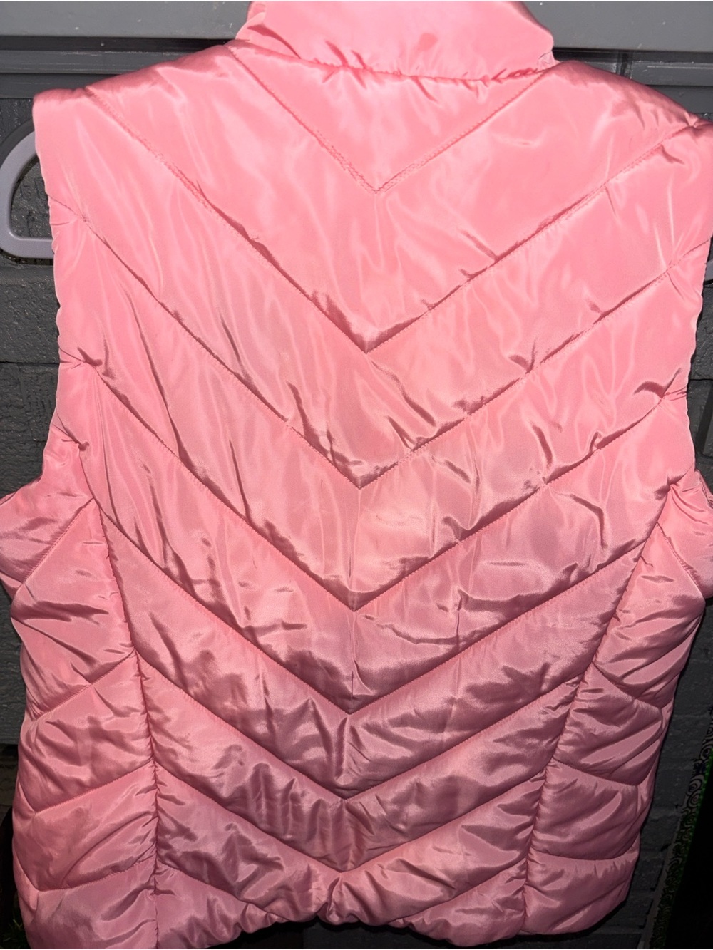 Michael Kors Bubblegum Pink Quilted Puffer Vest - Picture 5 of 7